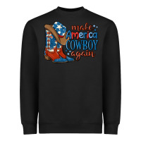 Black make america cowboy again Heavyweight Sweatshirt - MaliasSmallBusiness