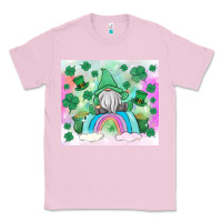 Bubblegum Pink st patrick's gnome Classic Tee - MaliasSmallBusiness