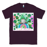 Plum st patrick's gnome Classic Tee - MaliasSmallBusiness