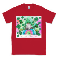Red st patrick's gnome Classic Tee - MaliasSmallBusiness