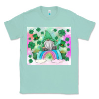 Seafoam st patrick's gnome Classic Tee - MaliasSmallBusiness