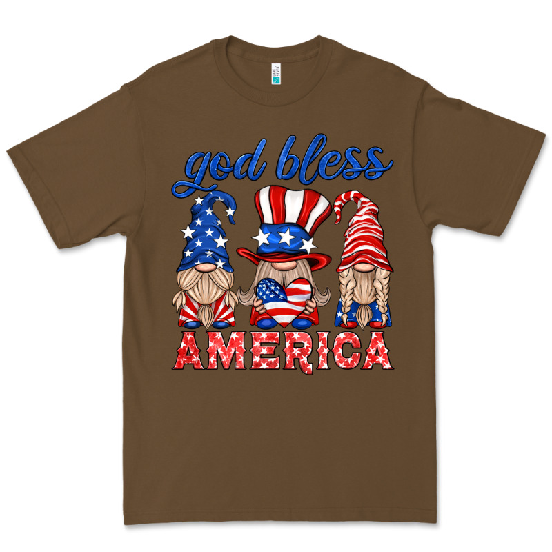 God Bless America Gnome Premium Tee by HRA Design Shop | Teevron