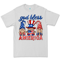 Dove Grey god bless america gnome Premium Tee - HRA Design Shop
