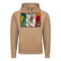 Vintage Coffee mexico flag sunflower cactus Vintage Hoodie - AdoDesignShop