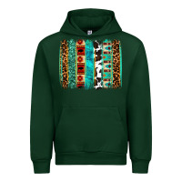 Forest Green western brushstroke Urban Hoodie - OliviaCreatesArt