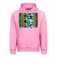 Fuchsia Pink western brushstroke Urban Hoodie - OliviaCreatesArt
