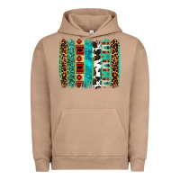 Pigment Burro western brushstroke Urban Hoodie - OliviaCreatesArt