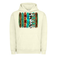 Pigment Pistachio western brushstroke Urban Hoodie - OliviaCreatesArt