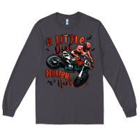 Smoke a little dirt never hurt dirt bike Long Sleeve Tee - MaliasSmallBusiness