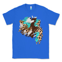 True Royal cowhide leopard turquoise patch Classic Tee - AdoDesignShop