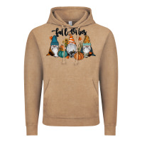 Vintage Coffee Fall Vibes Gnomes Vintage Hoodie - RanaPortraitStore