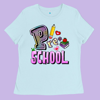 Preschool Ladies Tee Designed By Ranaportraitstore