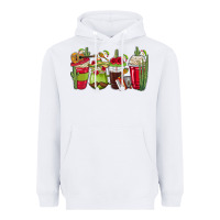White Mexico Coffee Cups Heavyweight Hoodie - texasbilliewilder