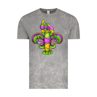 Cloud Rock mardi gras crawfish fleur de lis Vintage Tee - Jasminsmagicworld