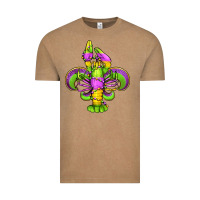 Mardi Gras Crawfish Fleur De Lis Vintage Tee | Teevron