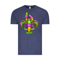 Vintage Denim mardi gras crawfish fleur de lis Vintage Tee - Jasminsmagicworld