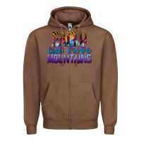 Chestnut Faith Can Move Mountains Zipper Hoodie - LillyAllenDesigns