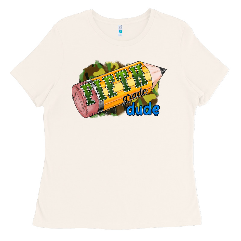 Fifth Grade Dude Ladies Tee by RanaPortraitStore | Teevron