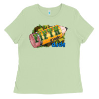 Matcha fifth grade dude Ladies Tee - RanaPortraitStore
