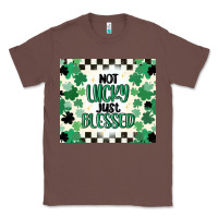 Chestnut not lucky just blessed Classic Tee - MaliasSmallBusiness