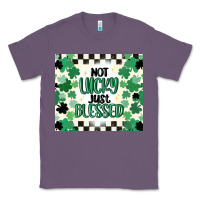 Lavender not lucky just blessed Classic Tee - MaliasSmallBusiness