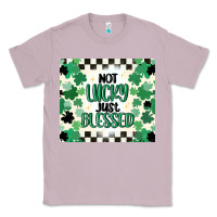Lilac not lucky just blessed Classic Tee - MaliasSmallBusiness