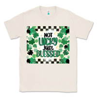 Natural not lucky just blessed Classic Tee - MaliasSmallBusiness