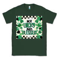 Sports Green not lucky just blessed Classic Tee - MaliasSmallBusiness