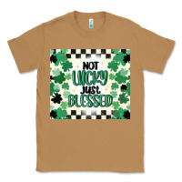 Toasted Coconut not lucky just blessed Classic Tee - MaliasSmallBusiness