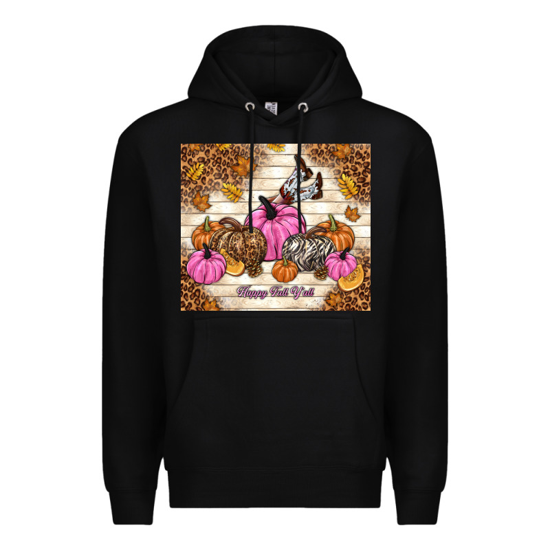 Happy Fall Y'all Cowgirl Premium Hoodie by TumblerDesignByShophia | Teevron