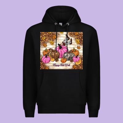 Happy Fall Y'all Cowgirl Premium Hoodie Designed By Tumblerdesignbyshophia