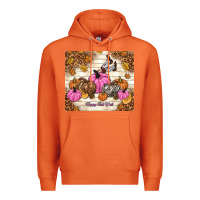 Carrot happy fall y'all cowgirl Premium Hoodie - TumblerDesignByShophia