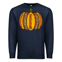 Navy Softball Pumpkin Premium Sweatshirt - texasbilliewilder