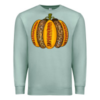 Seafoam Softball Pumpkin Premium Sweatshirt - texasbilliewilder