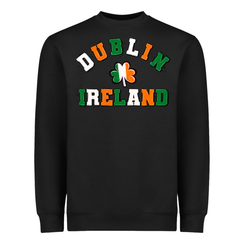 Dublİn Ireland Heavyweight Sweatshirt by MaliasSmallBusiness | Teevron