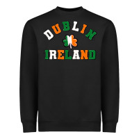Black dublİn ireland Heavyweight Sweatshirt - MaliasSmallBusiness