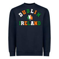 Navy dublİn ireland Heavyweight Sweatshirt - MaliasSmallBusiness