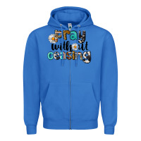 True Royal Pray Without Ceasing Zipper Hoodie - LillyAllenDesigns
