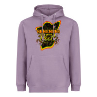 Lavender remember your roots Heavyweight Hoodie - NancyCooperArtShop