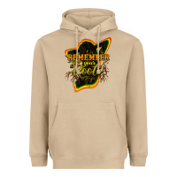 Mushroom remember your roots Heavyweight Hoodie - NancyCooperArtShop