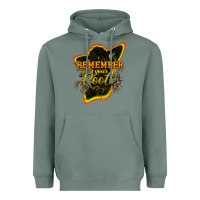 Sage remember your roots Heavyweight Hoodie - NancyCooperArtShop