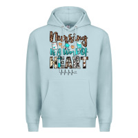 Nursing Is A Work Of Heart Premium Hoodie | Teevron