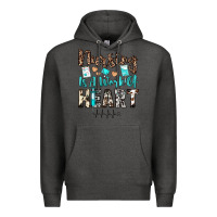 Charcoal Heather nursing is a work of heart Premium Hoodie - JahusDesignShop