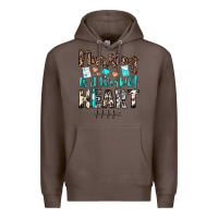 Coffee nursing is a work of heart Premium Hoodie - JahusDesignShop