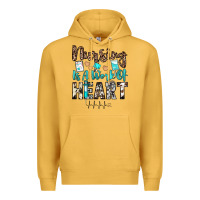 Mustard nursing is a work of heart Premium Hoodie - JahusDesignShop