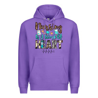 Purple nursing is a work of heart Premium Hoodie - JahusDesignShop