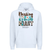 White nursing is a work of heart Premium Hoodie - JahusDesignShop
