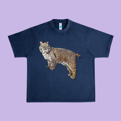 Bobcat Urban Heavy Tee Designed By Lillyallendesigns