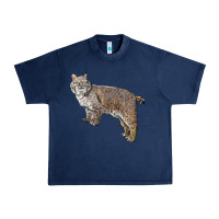 Navy Bobcat Urban Heavy Tee - LillyAllenDesigns
