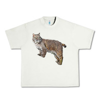 Pistachio Bobcat Urban Heavy Tee - LillyAllenDesigns